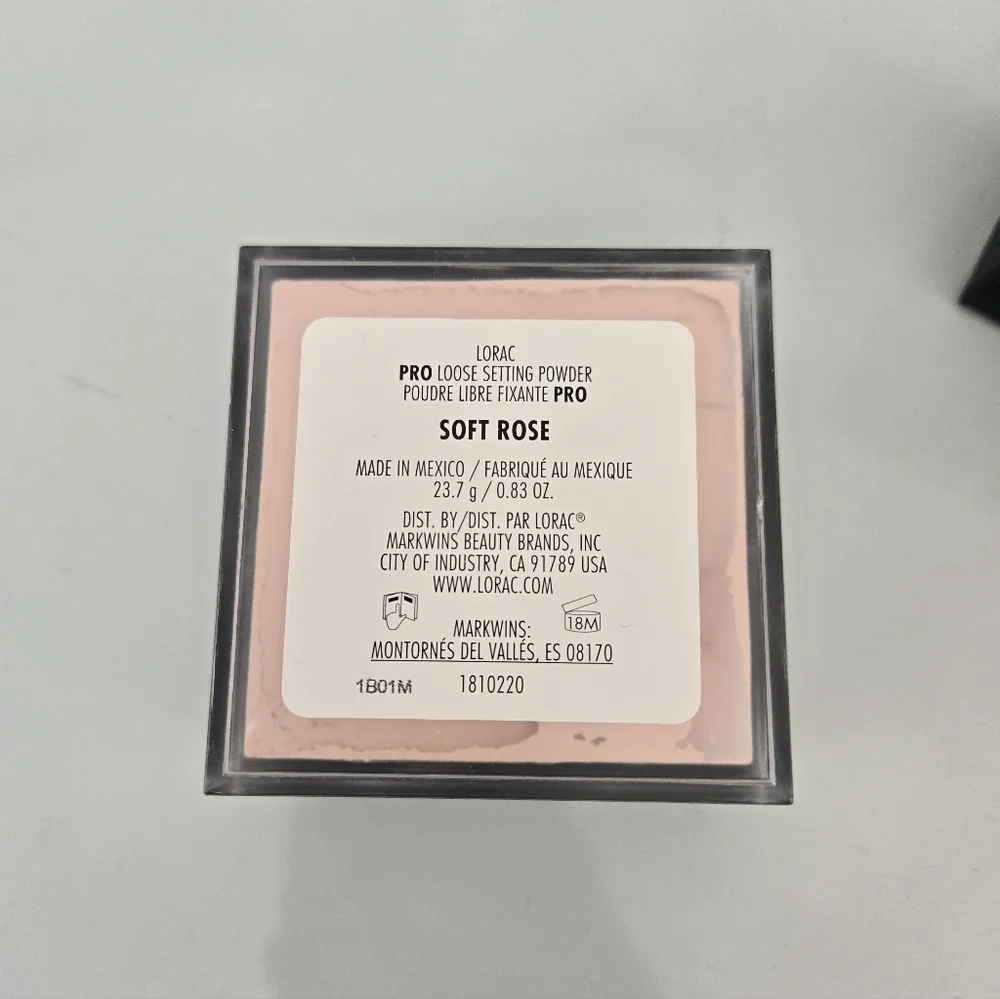 Lorac Soft Rose Pro Loose Setting Powder